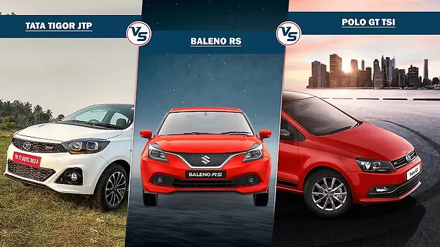 Spec comparison: Tata Tigor JTP Vs Maruti Suzuki Baleno RS Vs Volkswagen Polo GT TSI Spec comparison: Tata Tigor JTP Vs Maruti Suzuki Baleno RS Vs Volkswagen Polo GT TSI