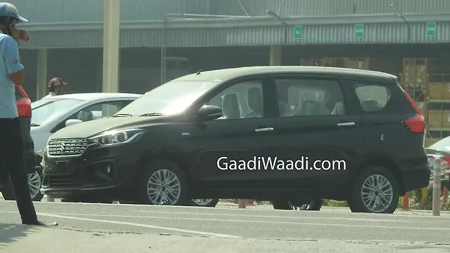 Next-generation Maruti Suzuki Ertiga spied undisguised ahead of 21 November launch Next-generation Maruti Suzuki Ertiga spied undisguised ahead of 21 November launch