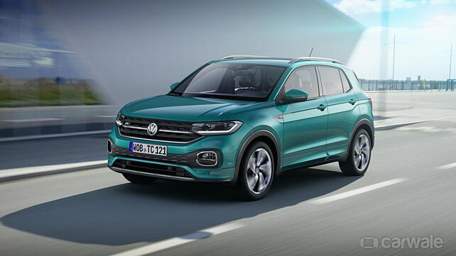 India-bound Volkswagen T-Cross SUV Picture Gallery