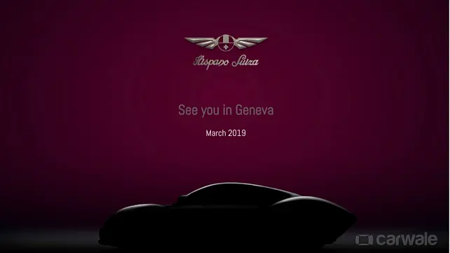 Hispano-Suiza will make a comeback after 50 years at Geneva in 2019 Hispano-Suiza will make a comeback after 50 years at Geneva in 2019