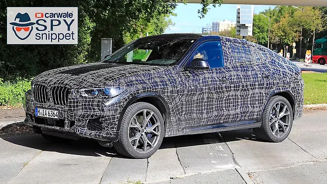 Next-generation India-bound BMW X6 spied testing Next-generation India-bound BMW X6 spied testing