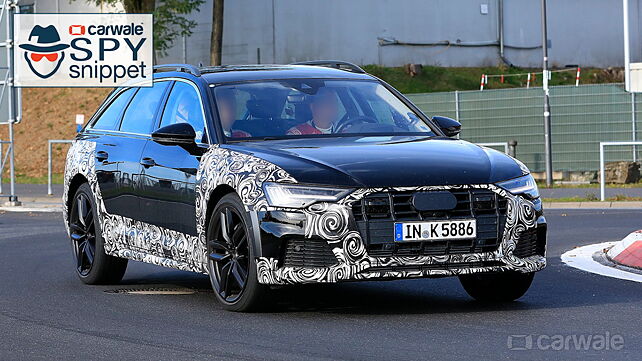Audi spotted prepping up the A6 Allroad on the Nurburgring