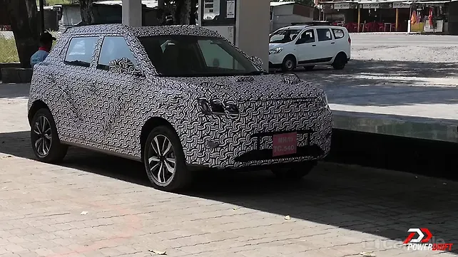Mahindra S201 spotted on test revealing production ready body Mahindra S201 spotted on test revealing production ready body
