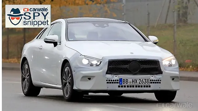 Face-lifted Mercedes E Class Coupe caught undergoing testing Face-lifted Mercedes E Class Coupe caught undergoing testing