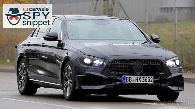 EXCLUSIVE: First images of the face-lifted Mercedes-Benz E Class sedan