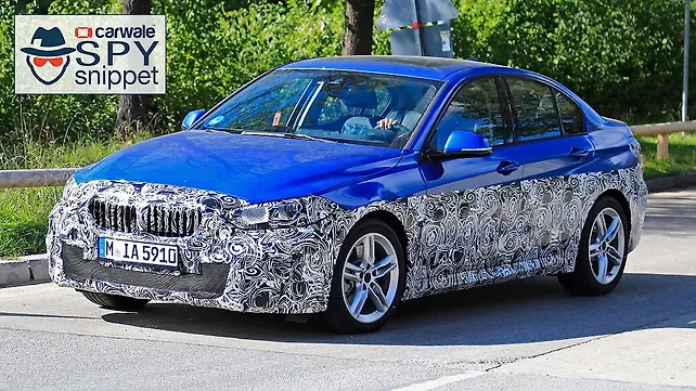BMW 1 Series sedan spotted testing; looks ideal for India BMW 1 Series sedan spotted testing; looks ideal for India