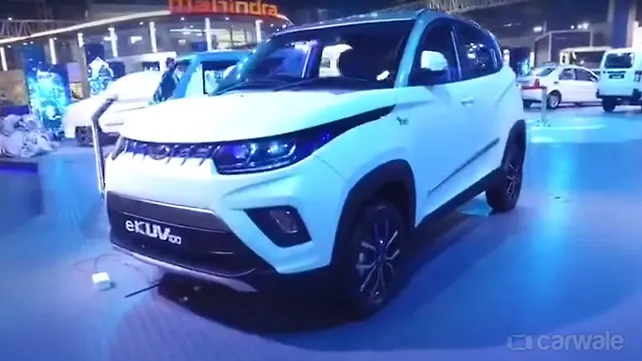Mahindra eKUV100 to be launched by mid-2019, electric S201 coming in 2020 Mahindra eKUV100 to be launched by mid-2019, electric S201 coming in 2020
