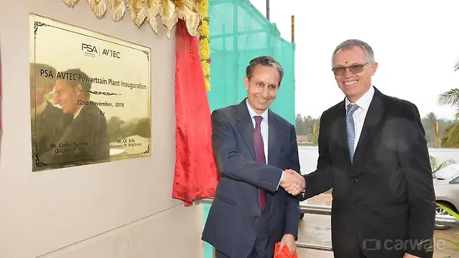 Groupe PSA and CK Birla inaugurate their powertrain plant in India Groupe PSA and CK Birla inaugurate their powertrain plant in India