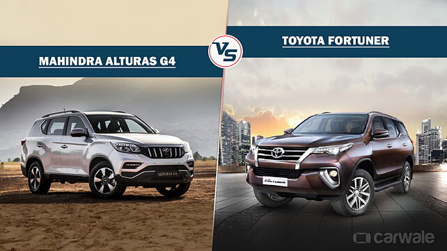 Spec Comparo: Mahindra Alturas G4 vs Toyota Fortuner