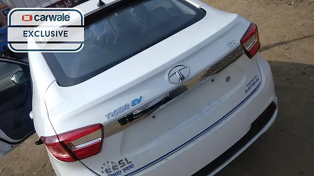 Tata Tigor EV XM variant spotted for the first time Tata Tigor EV XM variant spotted for the first time