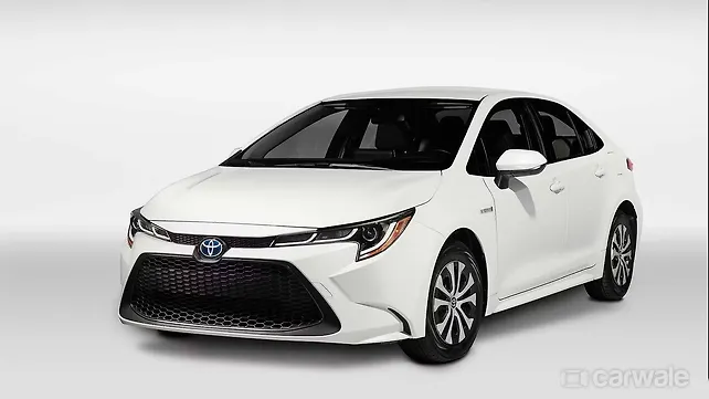 Toyota Corolla Hybrid likely to come to India Toyota Corolla Hybrid likely to come to India
