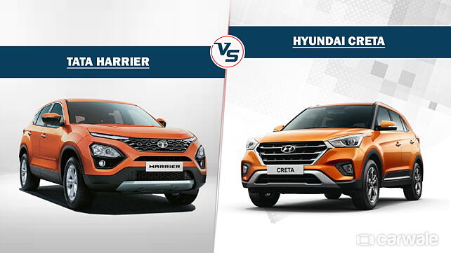 Spec Comparo: Tata Harrier vs Hyundai Creta - CarWale