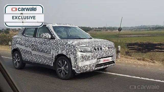 Mahindra S201 spied testing ahead of the official reveal Mahindra S201 spied testing ahead of the official reveal