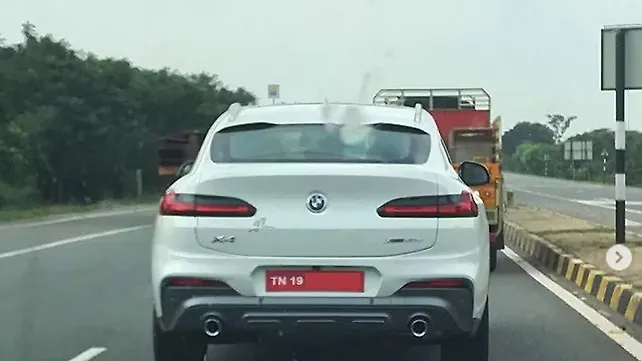 BMW X4 spotted on test in India without camouflage BMW X4 spotted on test in India without camouflage