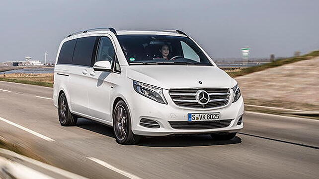 Mercedes-Benz V-Class confirmed for India launch in early 2019