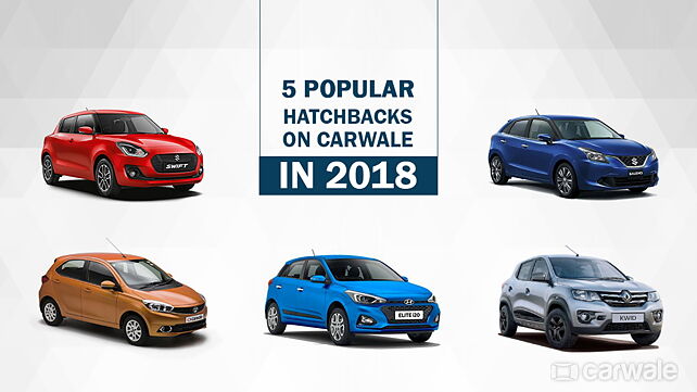 5 popular hatchbacks featured on CarWale in 2018