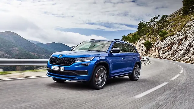 New Skoda Kodiaq RS in pictures New Skoda Kodiaq RS in pictures