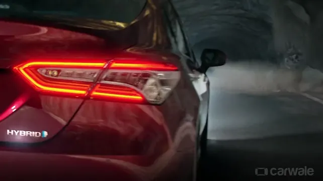 Toyota releases second teaser for new Camry Hybrid ahead of India launch in January Toyota releases second teaser for new Camry Hybrid ahead of India launch in January