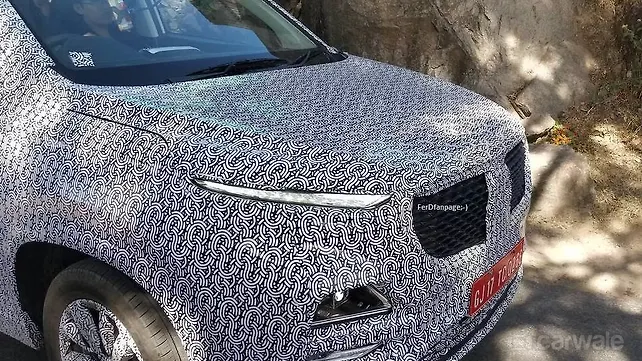MG Motor SUV interiors spied while testing in Gujarat MG Motor SUV interiors spied while testing in Gujarat
