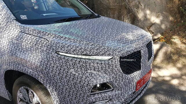 MG Motor SUV interiors spied while testing in Gujarat