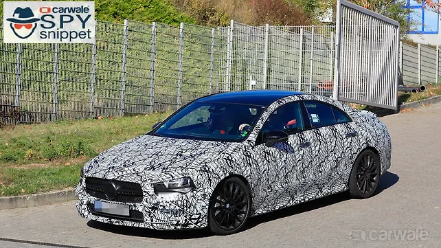 Mercedes-AMG CLA 35 and CLA 45 spied on test Mercedes-AMG CLA 35 and CLA 45 spied on test