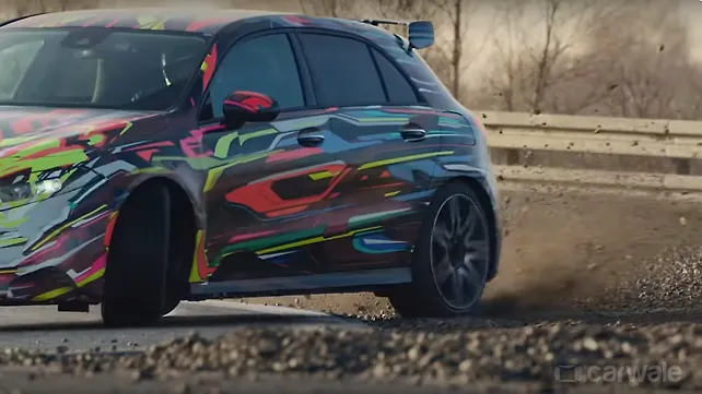 Mercedes-AMG teases A45 drift mode Mercedes-AMG teases A45 drift mode