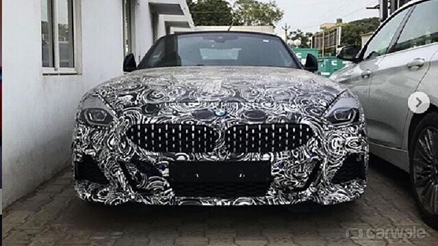 New BMW Z4 spotted in India for the first time