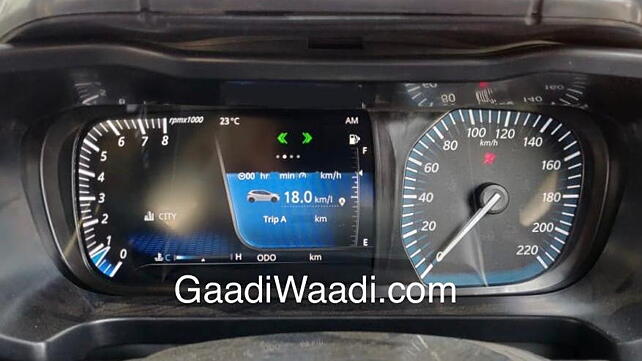 Tata 45X/Aquilla to get driving modes and cruise control; instrument cluster leaked 