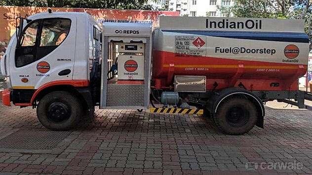 Indian oil starts doorstep delivery of fuel in Chennai