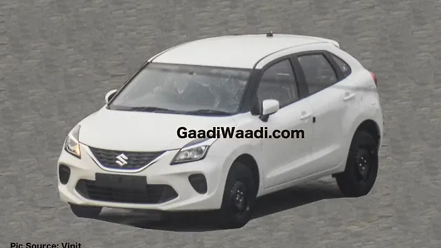 New image of Maruti Baleno facelift leaked New image of Maruti Baleno facelift leaked