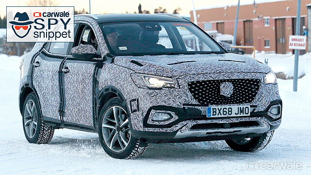 MG X-Motion SUV seen in exclusive spy shots