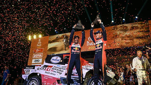 Dakar Rally 2019: Nasser Al-Attiyah wins title; maiden Dakar victory for Toyota