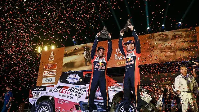 Dakar Rally 2019: Nasser Al-Attiyah wins title; maiden Dakar victory for Toyota Dakar Rally 2019: Nasser Al-Attiyah wins title; maiden Dakar victory for Toyota