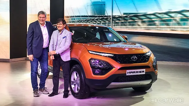 Tata Harrier launched in India at Rs 12.69 lakhs Tata Harrier launched in India at Rs 12.69 lakhs