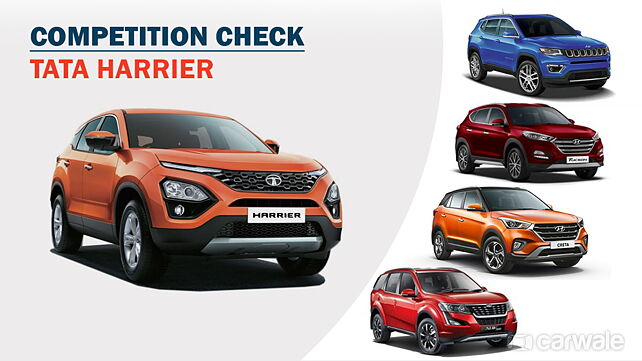 Tata Harrier launched: Competition Check