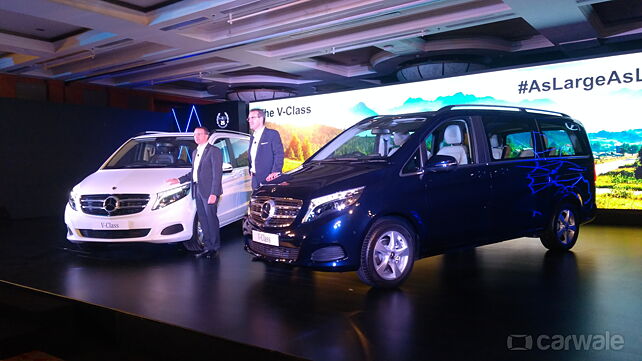 Mercedes-Benz V-Class launched in India at Rs 68.40 lakhs