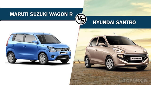 Spec comparison: Maruti Suzuki Wagon R vs Hyundai Santro