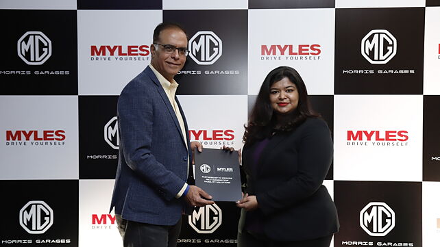 MG ties up with Myles for car sharing and subscription