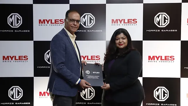MG ties up with Myles for car sharing and subscription MG ties up with Myles for car sharing and subscription