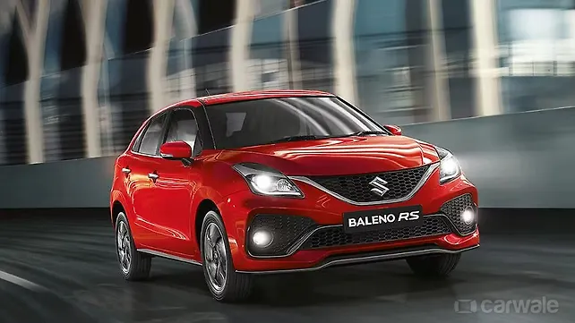 Updated Maruti Suzuki Baleno RS price revealed Updated Maruti Suzuki Baleno RS price revealed