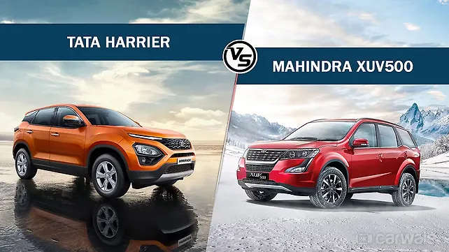 Spec Comparison: Tata Harrier vs Mahindra XUV500 Spec Comparison: Tata Harrier vs Mahindra XUV500