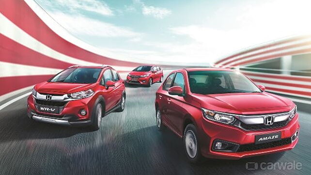 Honda launched Exclusive Editions of Amaze, Jazz and WR-V