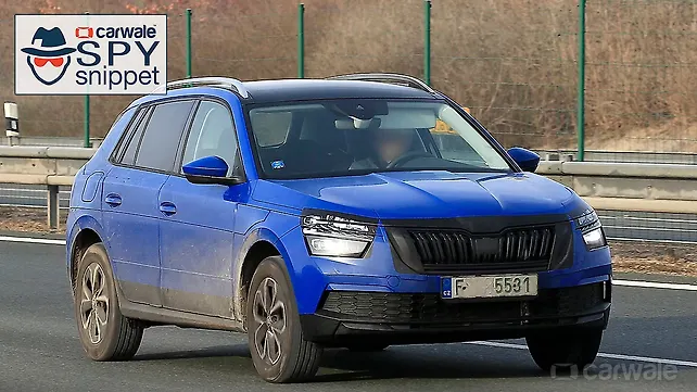 Skoda Kamiq spotted testing ahead of Geneva debut Skoda Kamiq spotted testing ahead of Geneva debut