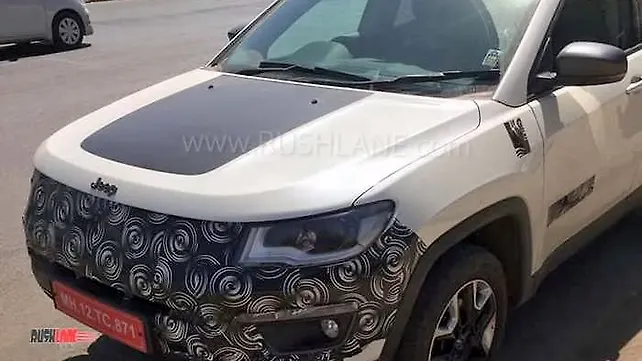 Jeep Compass Trailhawk spied on test Jeep Compass Trailhawk spied on test