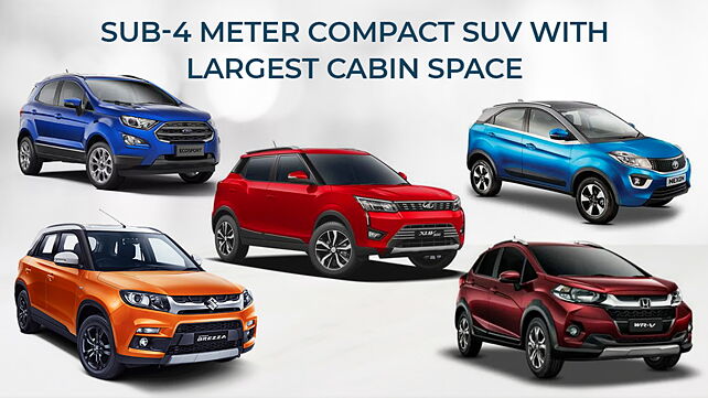Which is the most spacious sub-4 meter compact SUV in India now?