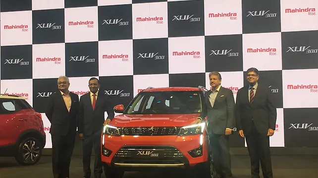 Mahindra XUV300 launched in India at Rs 7.90 lakhs Mahindra XUV300 launched in India at Rs 7.90 lakhs