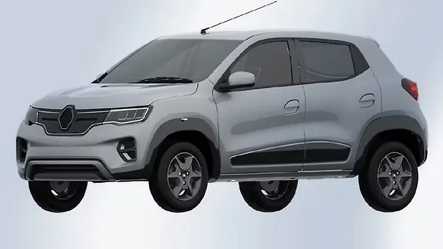 Renault Kwid EV pictures leaked Renault Kwid EV pictures leaked
