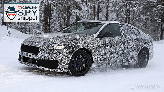 BMW’s new four door coupe spotted with plenty of M parts