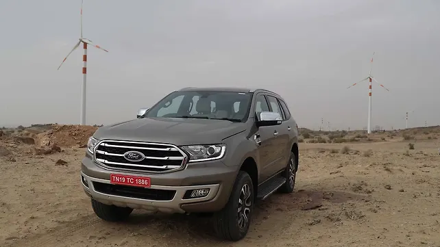 2019 Ford Endeavour to be offered with two engines and five colour options 2019 Ford Endeavour to be offered with two engines and five colour options