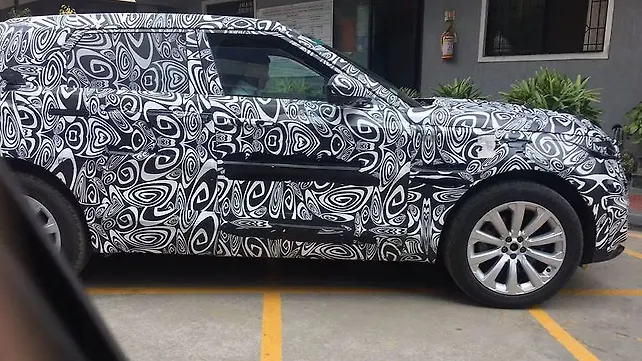 New Range Rover Evoque spied testing in India New Range Rover Evoque spied testing in India